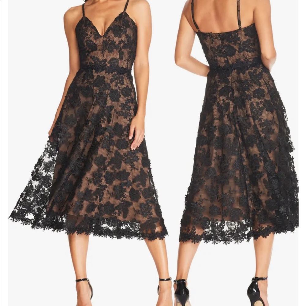 Brand new Dress the Population fit and flare dress , size Medium